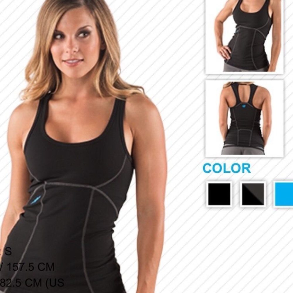 TWO (2) BodyBuilding.com BBCOM B-Elite Siren Tanks